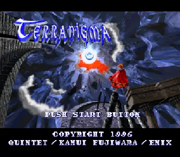 Terranigma (Europe) screen shot title